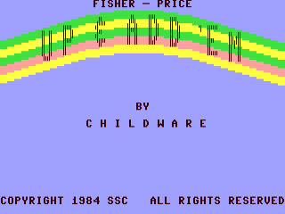 UP & ADD'EM title screen for Commodore 64
